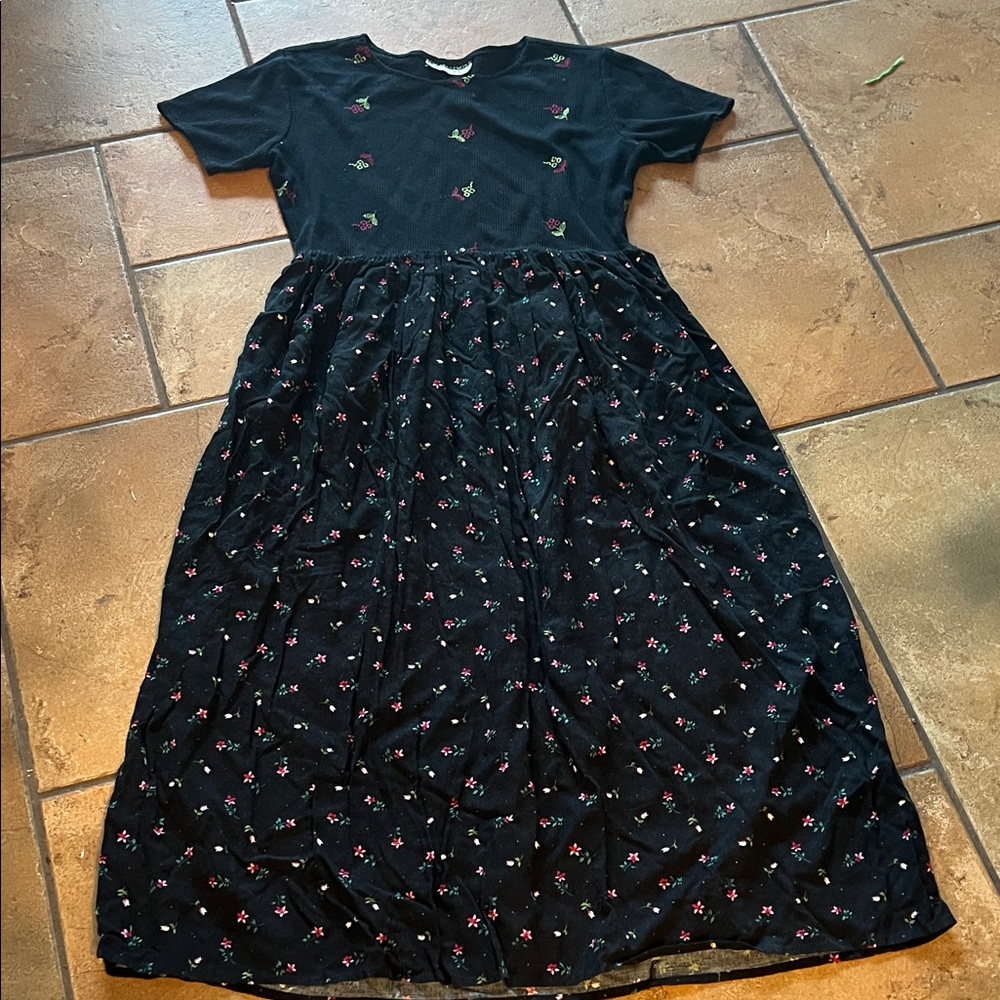 NOTATIONS FLORAL DRESS